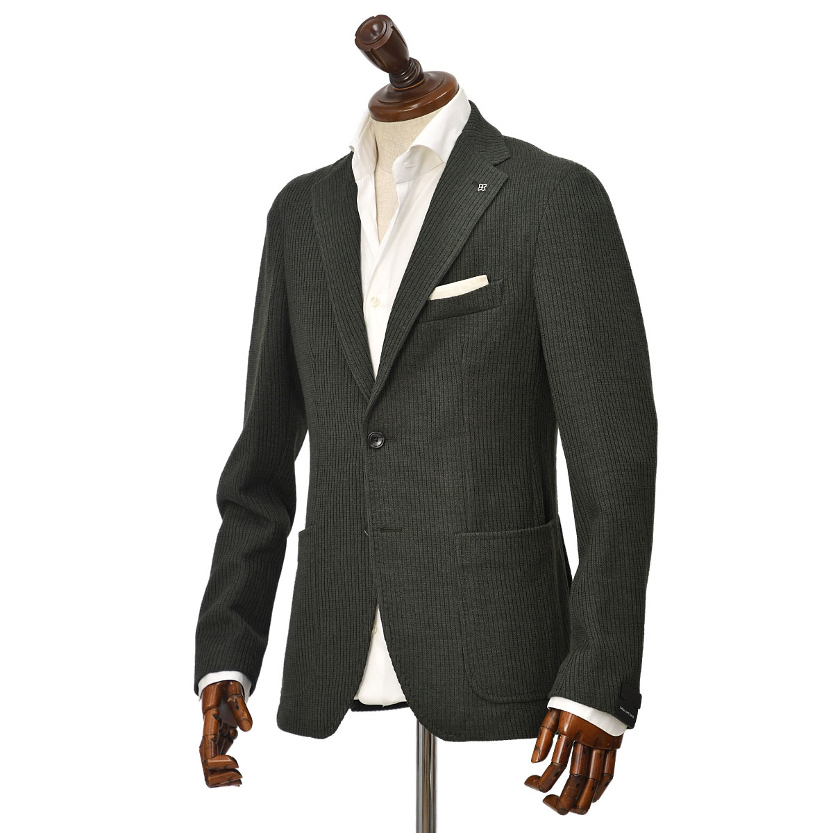 極美品 ウォッシュ加工 TAGLIATORE ブレザー モンテカルロ 48 春夏 極美品 ウォッシュ加工 TAGLIATORE ブレザー モンテカルロ 48 春