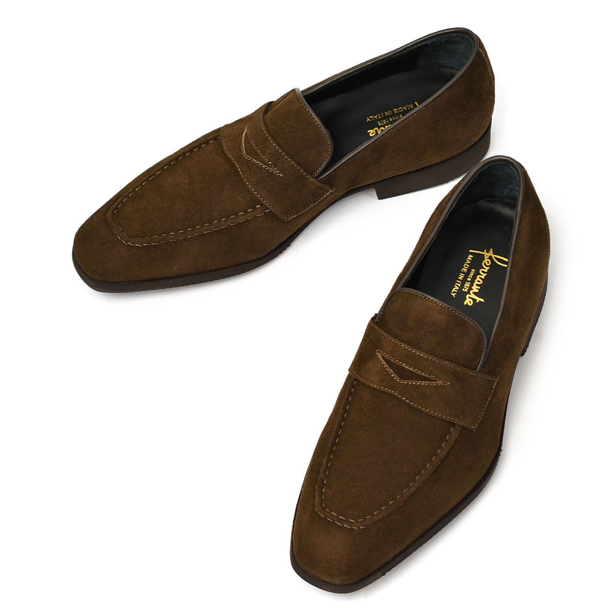 フェランテ(Ferrante) ローファー FERRANTE フェランテ ローファー ISEO CAMOSCIO GUM LIGHT