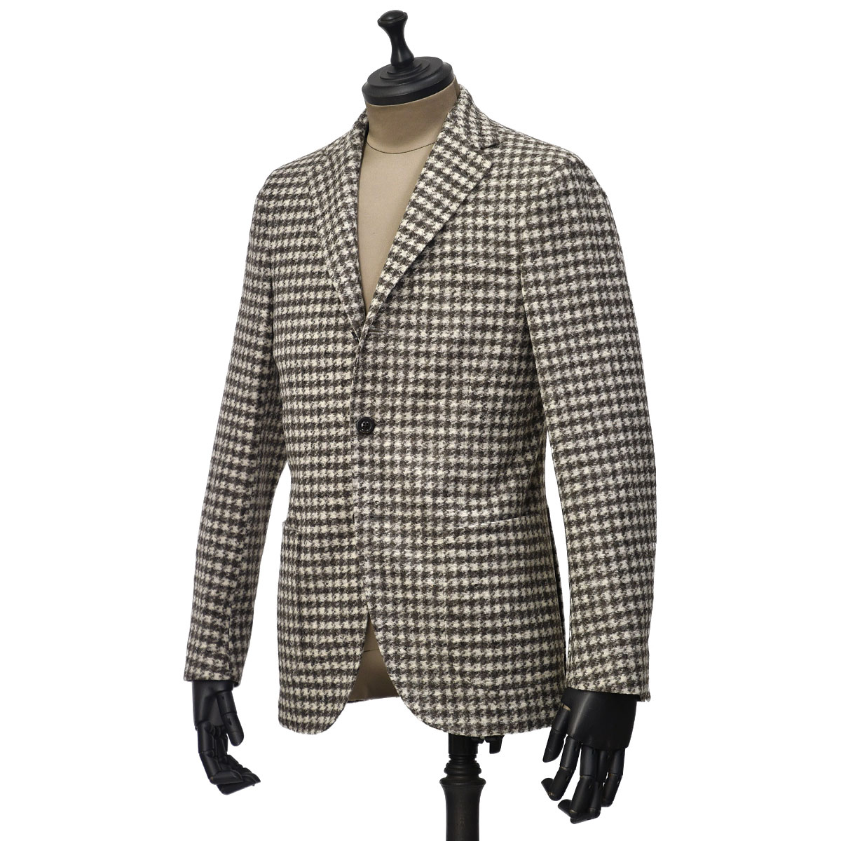 ◎美品◎BOGLIOLI doverアンゴラ混 テーラードジャケット XL 二子玉) BOGLIOLI ボリオリ DOVERドーヴァー チェックウール