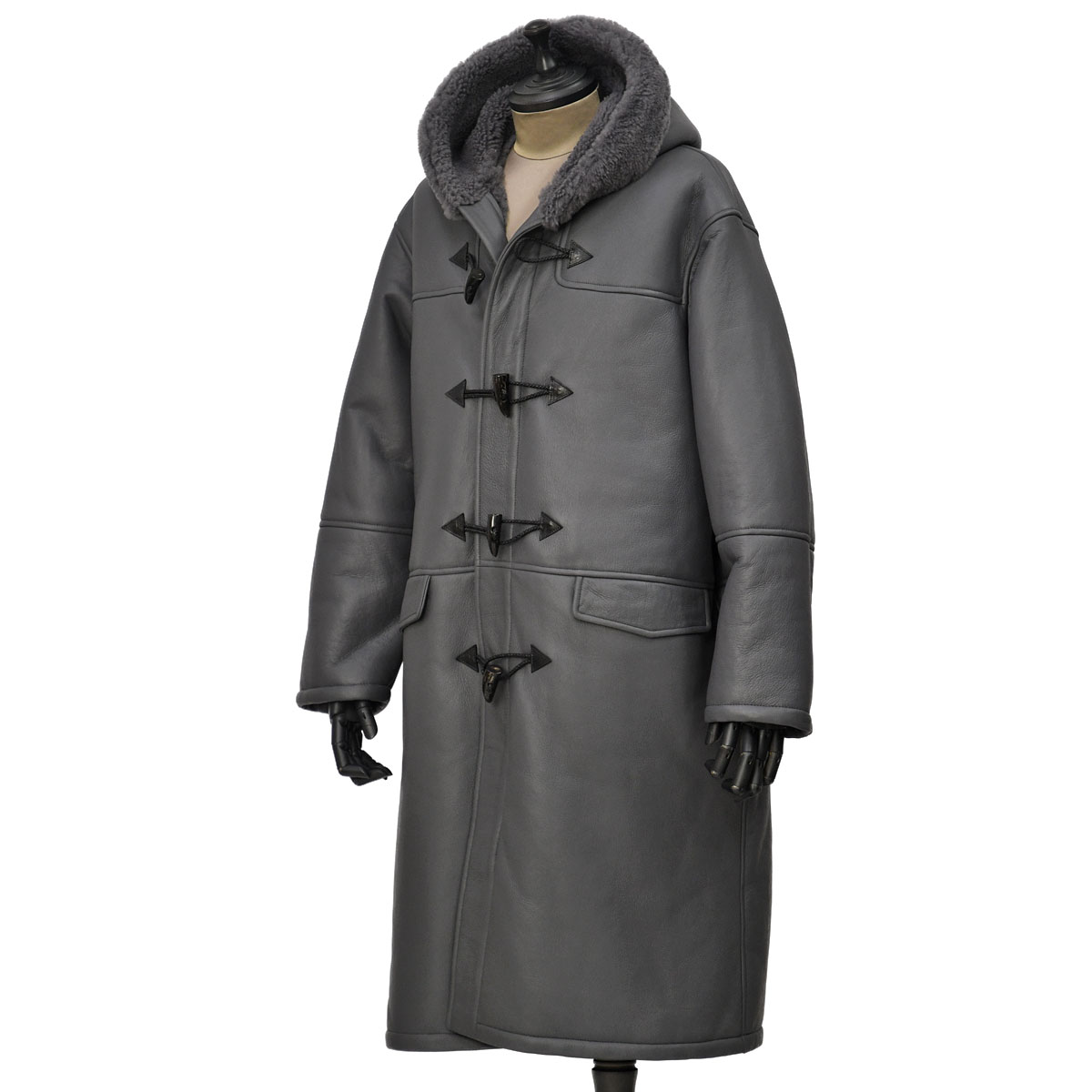 楽天市場】【最高級】PAPAS【Moorbrook Duffle Coat】M パパス