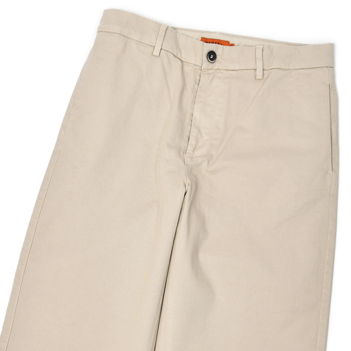 【4/14(火)20：00～ 最大5,000円オフクーポン】BARENA VENEZIA【バレナ ヴェネチア】ワイドチノパンツ Pantalone Cavea Traverso PAU5262 2781530 Sasso コットン ストレッチ グレーベージュ