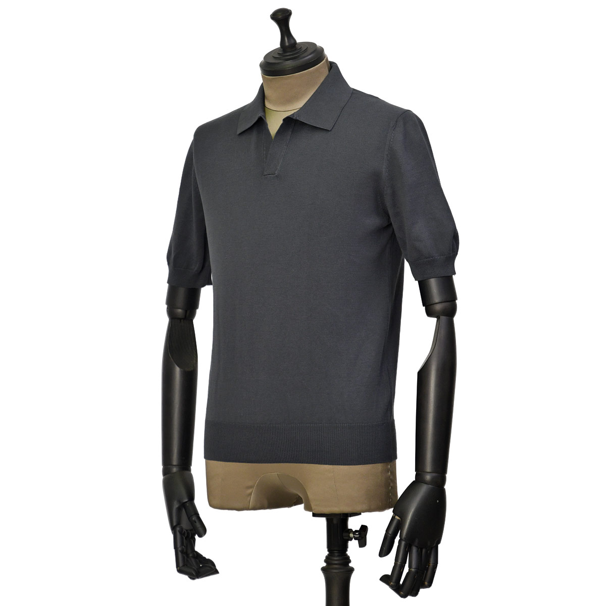 Gran Sasso スキッパー2枚セット 楽天市場】GRAN SASSO【グランサッソ】スキッパーニット