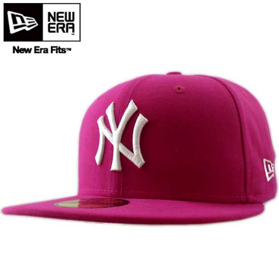 cioinc Rakuten Global Market New era Cap white New York Yankees polyester pink and white New