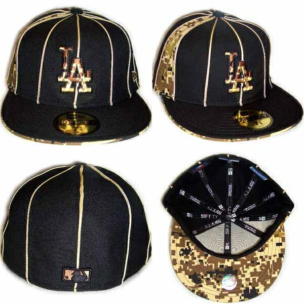 digital camo dodgers hat