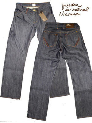 フリーダムイズナチュラルニルヴァーナ FJS7042 スプリングセルベッジ デニムパンツFreedom is Natural Nirvana FJS7042 Spring Selvage DENIM PANTS｜ネット通販　C.I.O.店