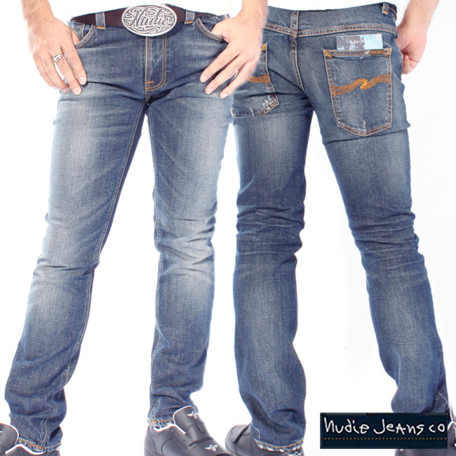 楽天市場】ヌーディージーンズ ハンクレイ オーガニック グレイ