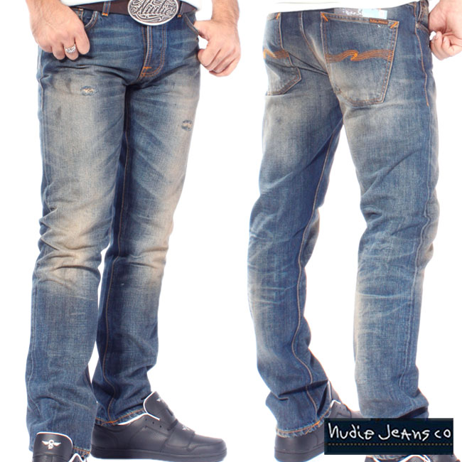 楽天市場】ヌーディージーンズ グリムティム オーガニックダーク