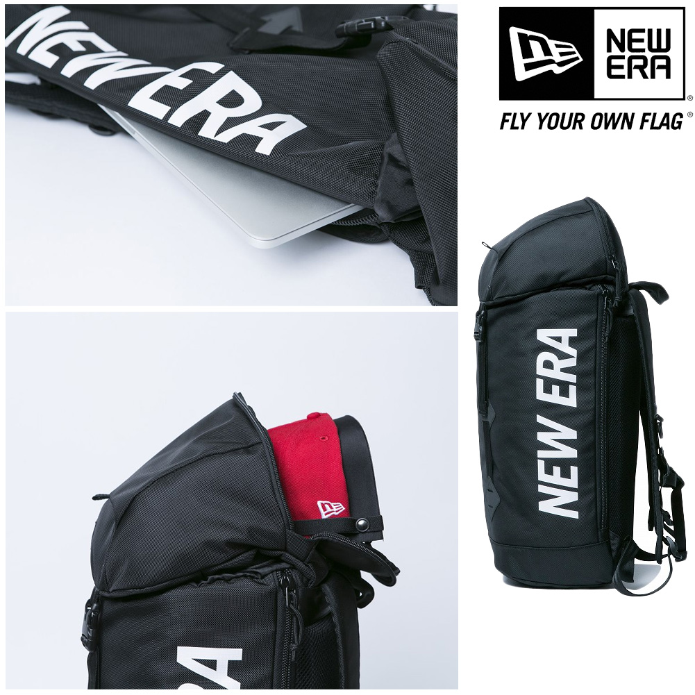 最安 ニューエラ バッグ リュックサック ラックサック プリント ブラック ホワイト New Era Bag Back Pack Rucksack Print Black White ネット通販 C I O 店 21新発 Argonekb Ru