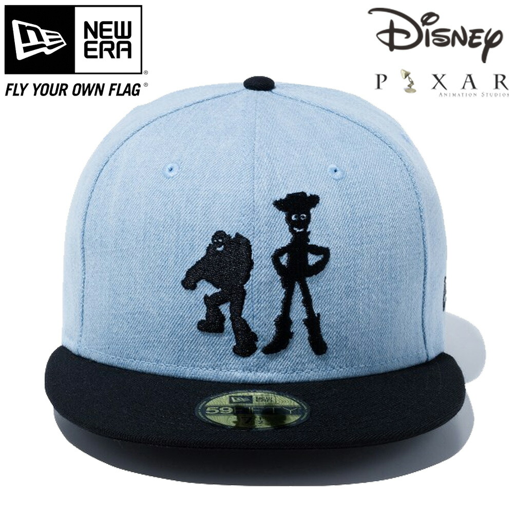 楽天市場 トイストーリー ニューエラ 5950キャップ ブラックロゴ シルエット ウォッシュドデニム ブラック ブラック Toy Story New Era 59fifty Cap Black Logo Silhouette あす楽対応 近畿 あす楽対応 中国 あす楽対応 四国 あす楽対応 九州 ネット通販