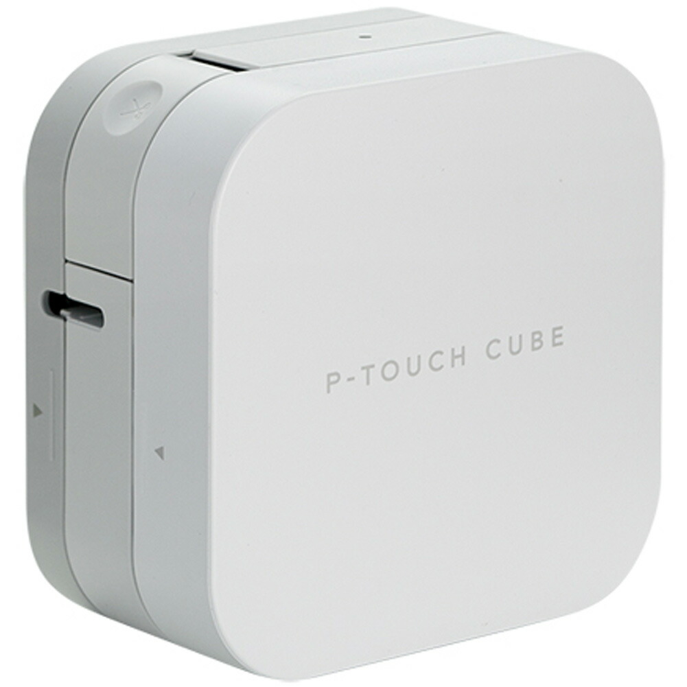 茶飲み友だち 付け札ともし火 P-touchつづき物 P-TOUCH CUBE PT-P300BT Bluetooth繋ぎ合わせる 白いこと Brother Label Writer P-Touch Series P-TOUCH CUBE PT-P300BT Bluetooth Connection White オフィス機器-ラベルライター