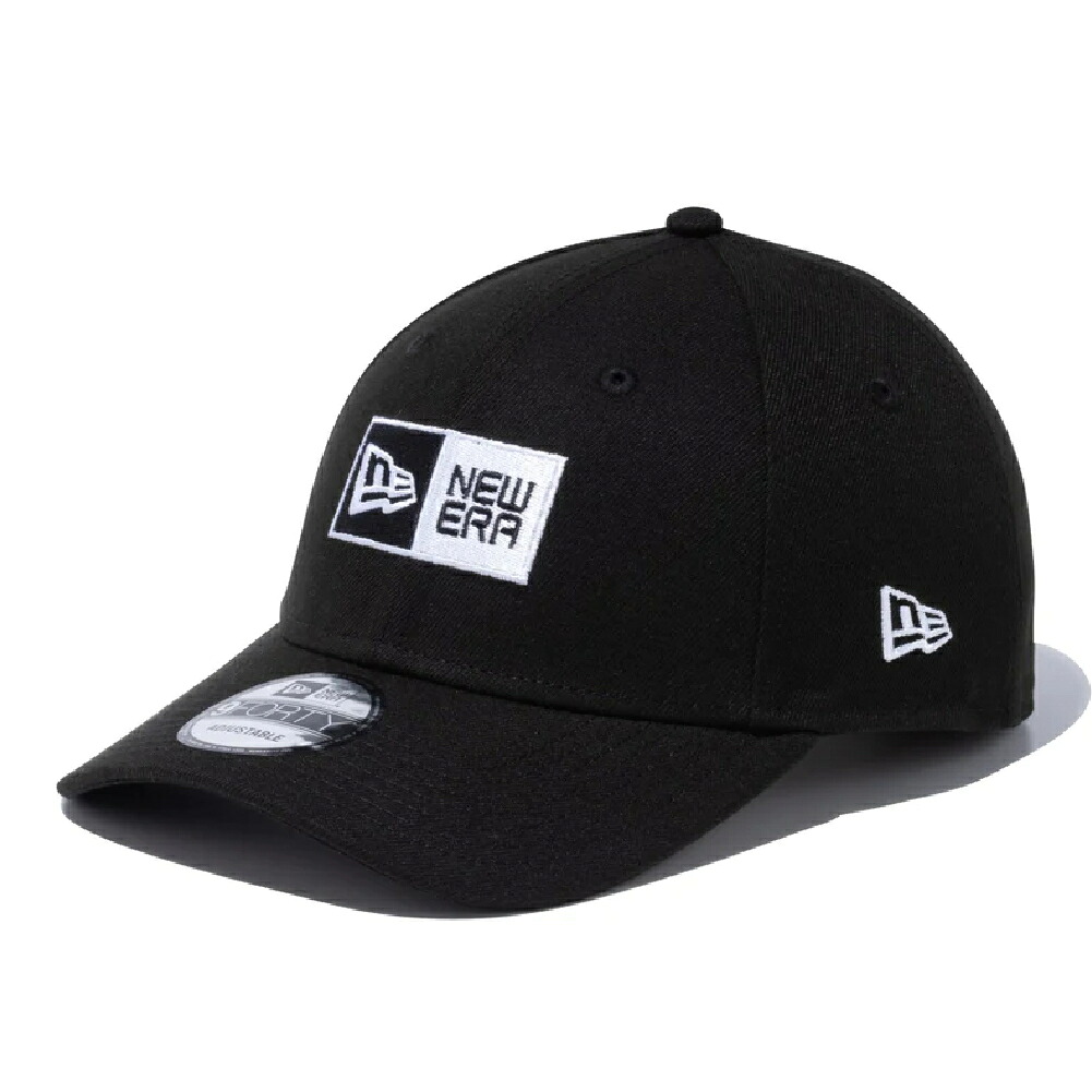 ニューエラ 9FORTY ボックスロゴ ブラック ホワイト 1個 New Era 940 BOXLOGO BLK WHI 23J NONE OSFM