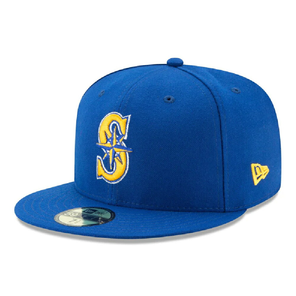 ニューエラ 59FIFTY MLBオンフィールド シアトル・マリナーズ オルタネイト2 ライトロイヤル 1個 New Era ACPERF SEAMAR ALT2 23J SEATTLE MARINERS