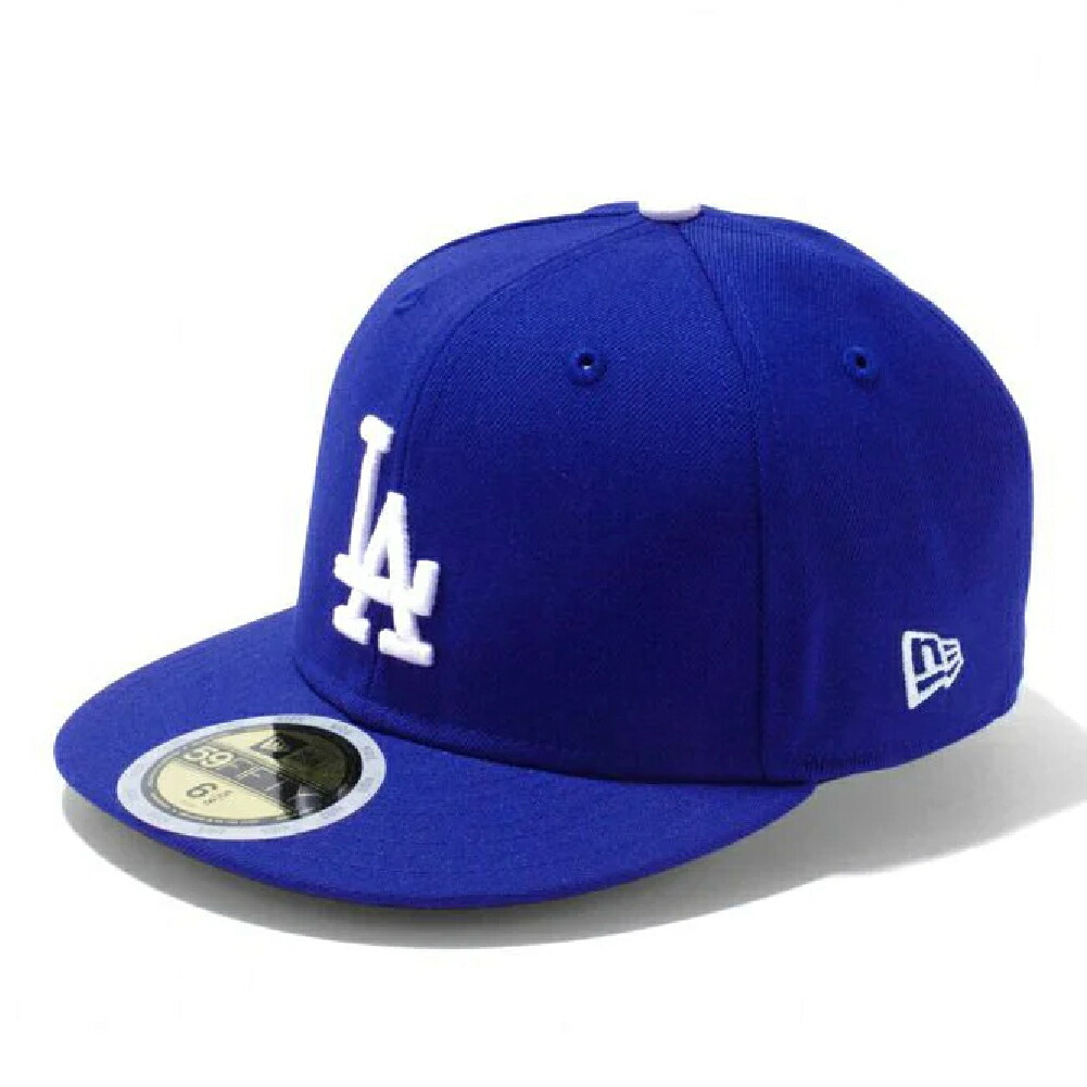 ニューエラ Kid's 59FIFTY MLBオンフィールド ロサンゼルス・ドジャース ゲーム ブルー 1個 New Era KIDS ACPERF LOSDOD GM 23J LOS ANGELES DODGERS画像