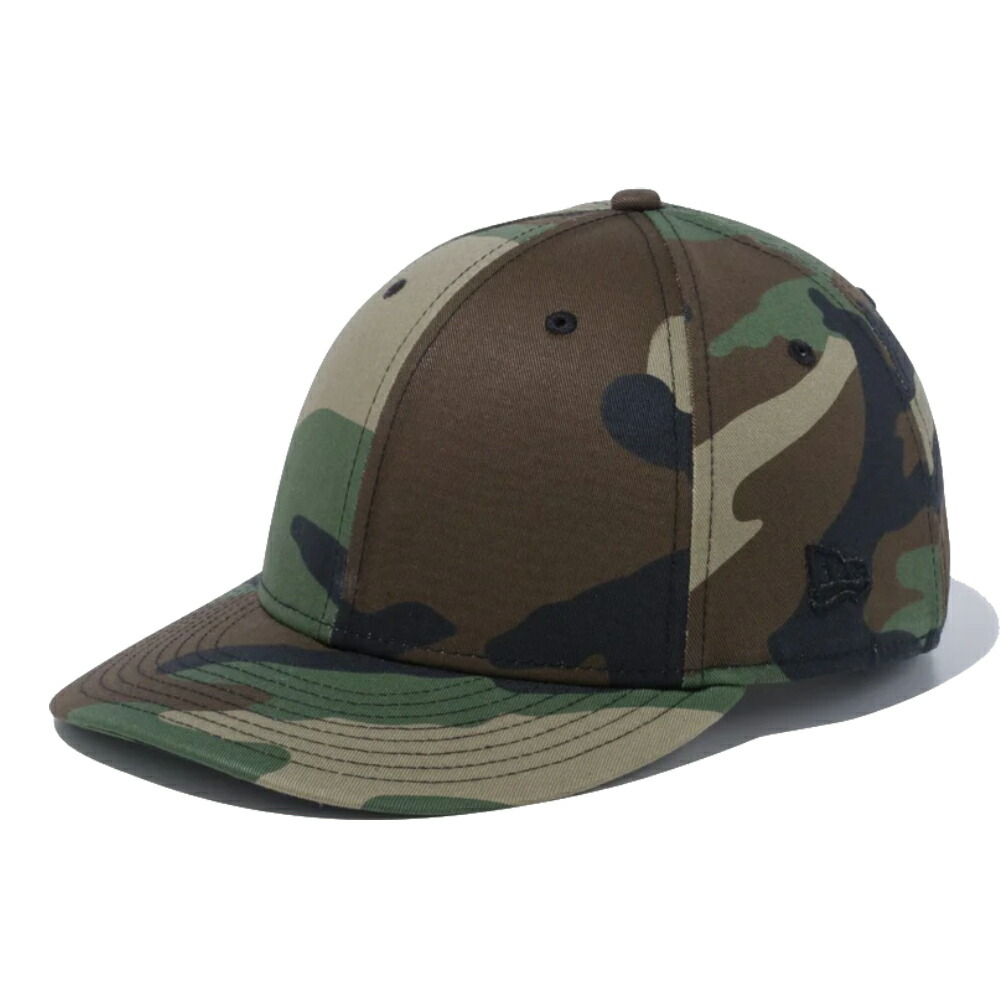 ニューエラ LP 59FIFTY ベーシック ウッドランドカモ ブラックフラッグ 1個 New Era LP5950 BASIC WCAMO BLK 23J NONE