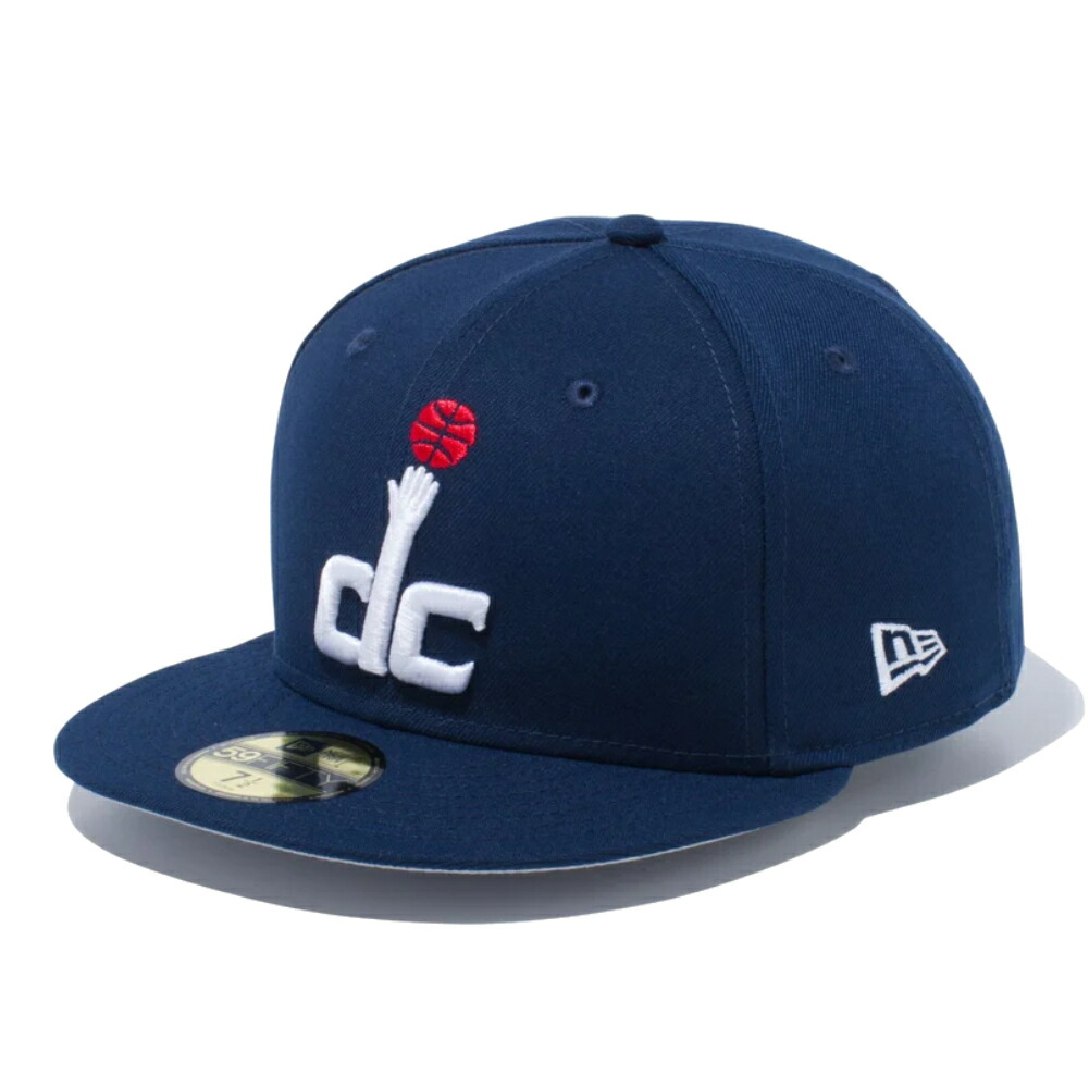 ニューエラ 59FIFTY ワシントン・ウィザーズ オーシャンサイドブルー チームカラー 1個 New Era 5950 WASWIZ NBA OCB TEAM 23J WASHINGTON WIZARDS