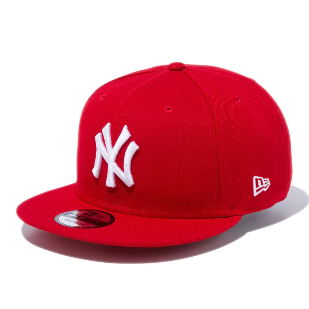ニューエラ 9FIFTY ニューヨーク・ヤンキース スカーレット ホワイト 1個 New Era 950 NEYYAN SCR SWHI 25J 1pc