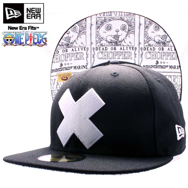 【楽天市場】ワンピース × ニューエラ キャップ アンダーバイザー トニートニー・チョッパー ハット ブラック/ホワイトONE PIECE × New Era Cap Tonytony