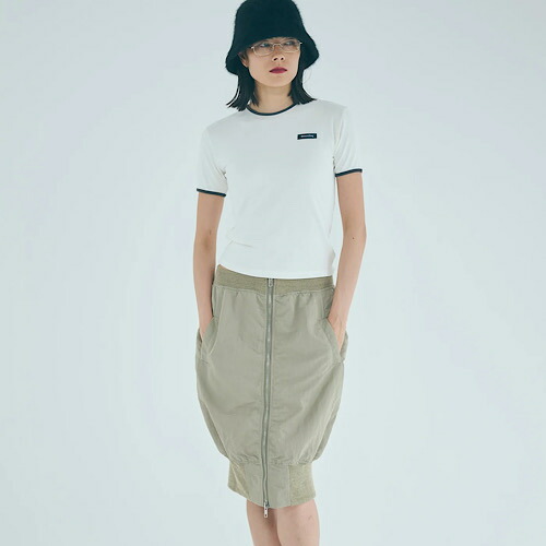 SEA(シー) SEA SEAVALLEY RINGER TEE Seavalley リンガーTEE MILK ミルク 110706421