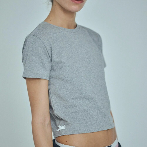SEA(シー)SEA RIBBON SHORT TEE リボンショートTEE STONE ストーン 110706542