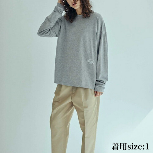 SEA(シー) SEAVALLY MOUNTAIN CLUB GRAPHIC L/S TEE グラフィックロンTEE STONE 石ころ 薄墨色 110723426