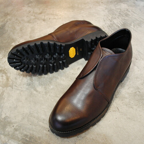 【ポイント10倍】 【サイズ交換初回片道送料無料】 PADRONE パドローネ PU7358-1246-22C INSTEP GORE (WP with VIBRAM) 防水 JERRY D.BROWN ダークブラウン　革靴 日本製 ビジネス　ギフト