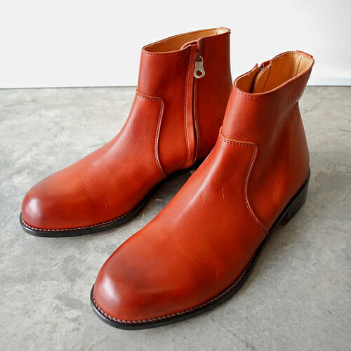 【ポイント10倍】 【サイズ交換初回片道送料無料】 PADRONE パドローネ SIDE ZIP BOOTS / RAUL ラウル CAMEL キャメル PU7358-1118-23A 革靴 日本製 ビジネス メンズ　ギフト｜circle AOMORI