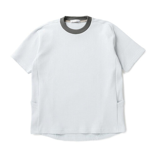 narifuri (ナリフリ) NF1174 マルチテックワッフルクルーネックTシャツ 全8色|circle AOMORI
