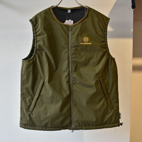 (新品未使用品) エルドレッソ アルファベスト 22FW ELDORESO エルドレッソ ELDORESO Alpha Vest ジップアップベスト メンズ