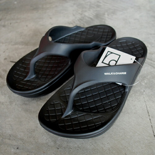 rig footwear (トレーラー フットウェア) FlipFlop 2.0 (RG0012) 黒いこと BLACK リカバリーサンダル