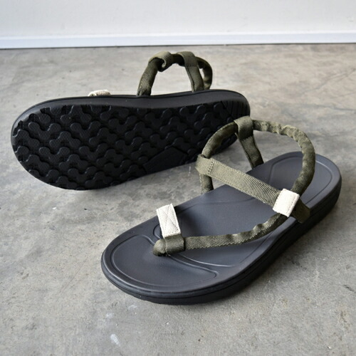 rig footwear (リグ フットウェア) nohy ノヘイ (RG0014) カーキ KHAKI リカバリーサンダル リカバリーシューズ