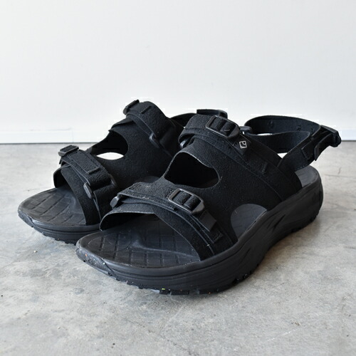 rig footwear (トレーラー フットウェア) kuruka2.0 (RG0031) TRIPLE BLACK トリプル黒いこと リカバリーサンダル リカバリーシューズ