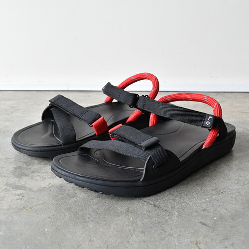 rig footwear (リグ フットウェア) tetiva (RG0030) RED RT レッド リカバリーサンダル リカバリーシューズ|circle AOMORI