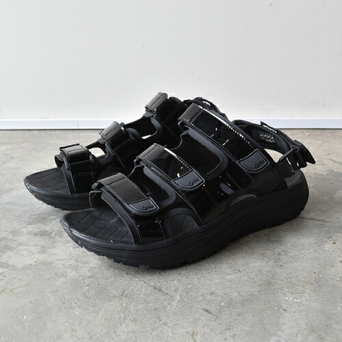 rig footwear (リグ フットウェア) MMA22-07 rig kuvaa MMA version ブラック リカバリーサンダル リカバリーシューズ|circle AOMORI