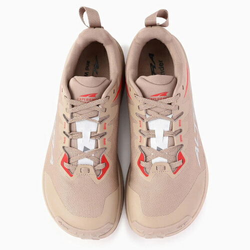 and wander (アンドワンダー) Altra &times; and wander EXPERIENCE WILD 3+ / beige , navy｜circle AOMORI