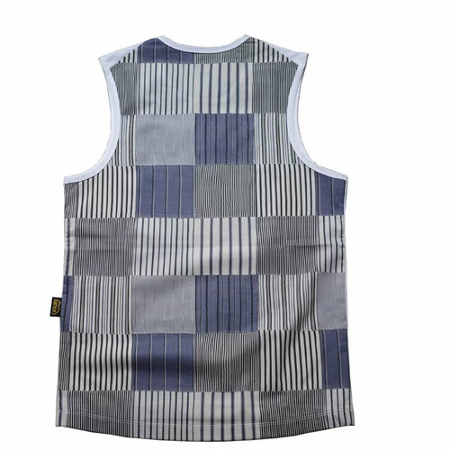 ranor (ラナー) STRIPE PW NOSLEEVE/BLACK