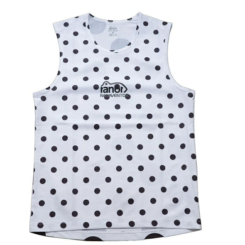 ranor (ラナー)DOT NOSLEEVE/WHITE