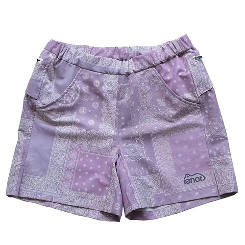 ranor (ラナー) BANDANA MIDDLE SHORTS / SAND PURPLE｜circle AOMORI