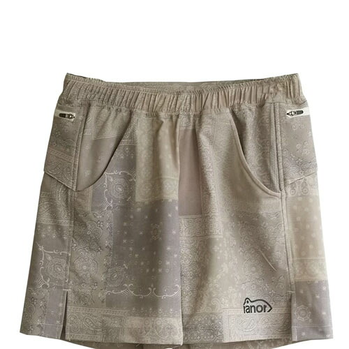 ranor (ラナー) BANDANA MIDDLE SHORTS / BEIGE｜circle AOMORI