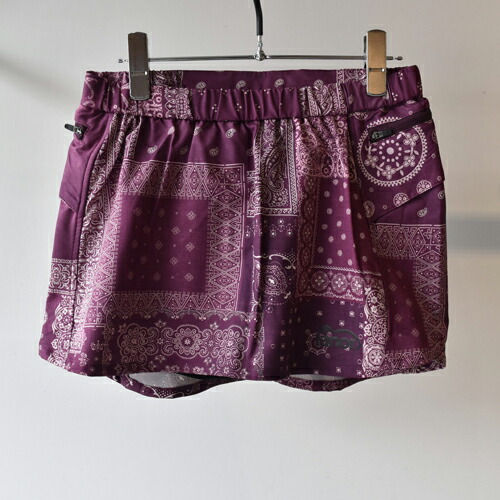 ranor (ラナー) BANDANA SKIRT ワイン WINE