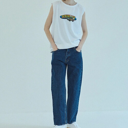 SEA(シー) SEA GRAPHIC TANK (DELOREAN) グラフィックタンク MILK ミルク 110706326