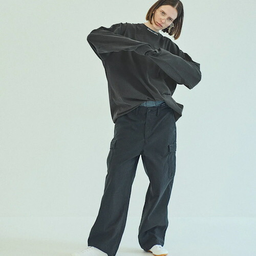 SEA(シー) SEA VINTAGE CARGO TROUSERS カーゴトラウザーズ ONYX オニキス 110106337｜circle AOMORI