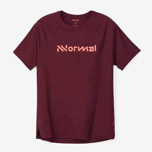 NNormal(ノーマル) Race T-shirt 02 W Burgundy バーガンディ Women's|circle AOMORI