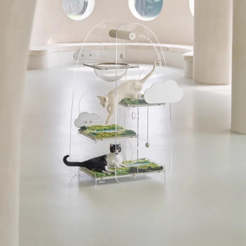 キャットタワー 猫用 飛び降りる台付き添い人 キャットハウス内蔵 手あそび 室内命のせんたくグッズ 運動すること機能不全取り止める 剪断応力押し広める 爪とぎ付き添い人 パウダーコンパクト 今めかしい