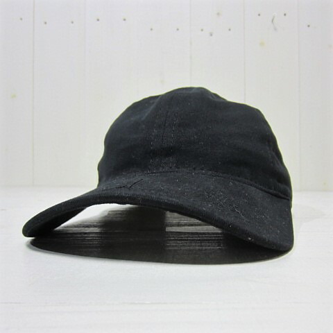 solid black ball cap