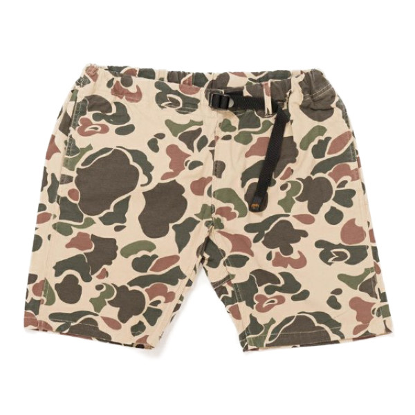 [メール便可] ROKX [MG CAMOUFLAGE SHORT][RXMS193028][DUCKCAMO KHAKI] ロックス エムジーカモフラージュショーツ ショートパンツ ショーツ ダックカモ カーキ