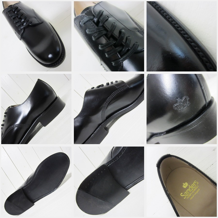 【楽天市場】sanders サンダース 1044 [officer shoe][black]：CIRCLE
