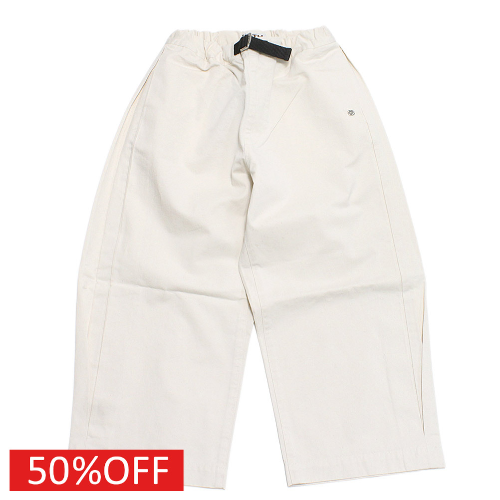 【子供服 親子 レディース FITH フィス FITH社】 セール 【50%OFF】 コットンツイル サイドタック PN 11OW生成