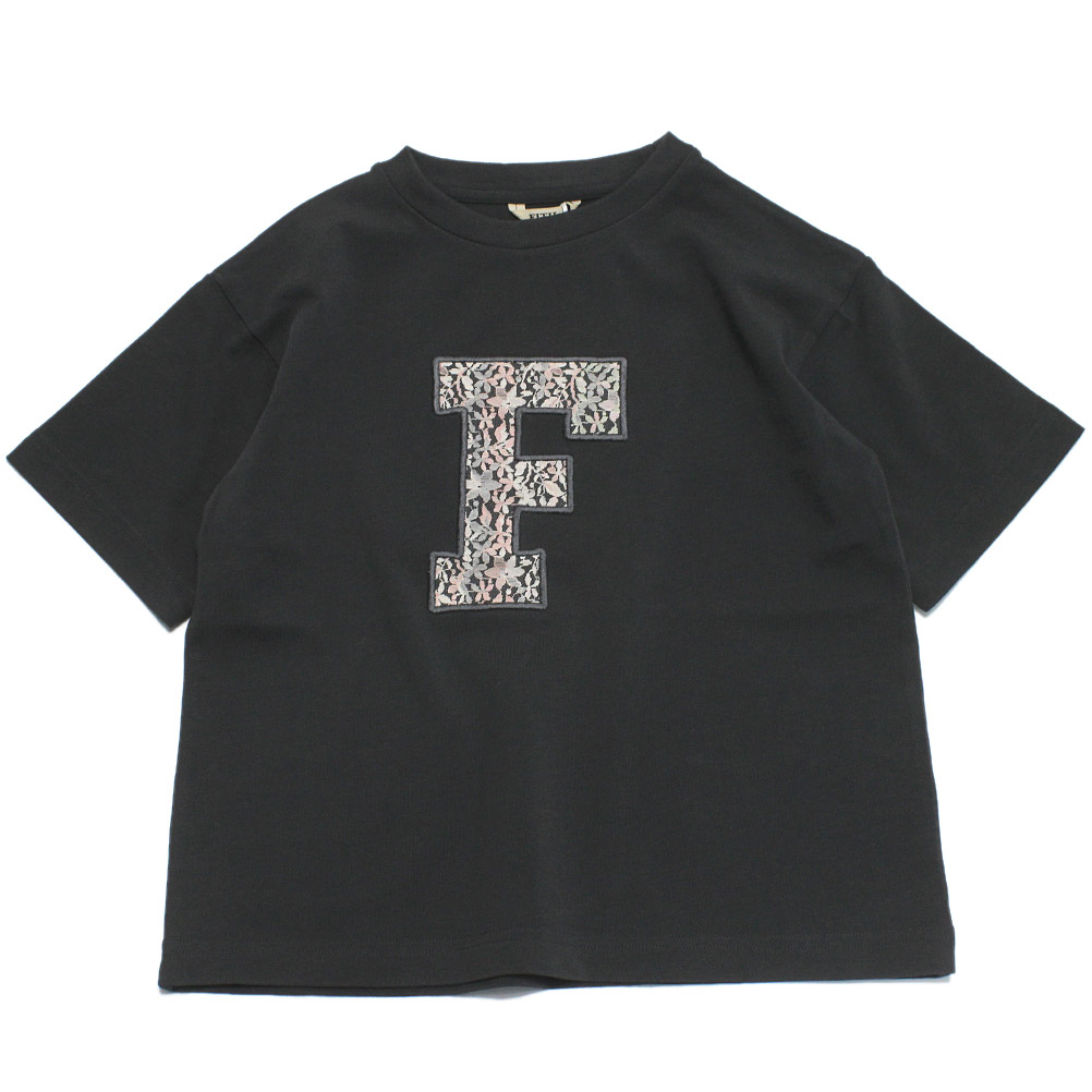 【赤ちゃん服 親子 レディース FITH フィス FITH社】  サラサラテンジク Fロゴタイプ プルオーバー 17CGR濃灰色