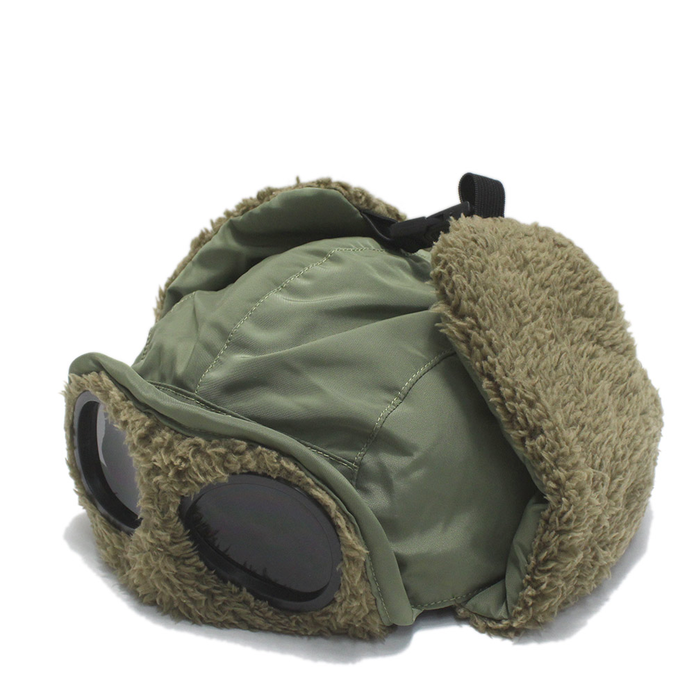 【キッズ THE PARK SHOP 子供服 ザ・パークショップ こども服 ジュニア】 FLIGHT GOGGLE キャップ オリーブ
