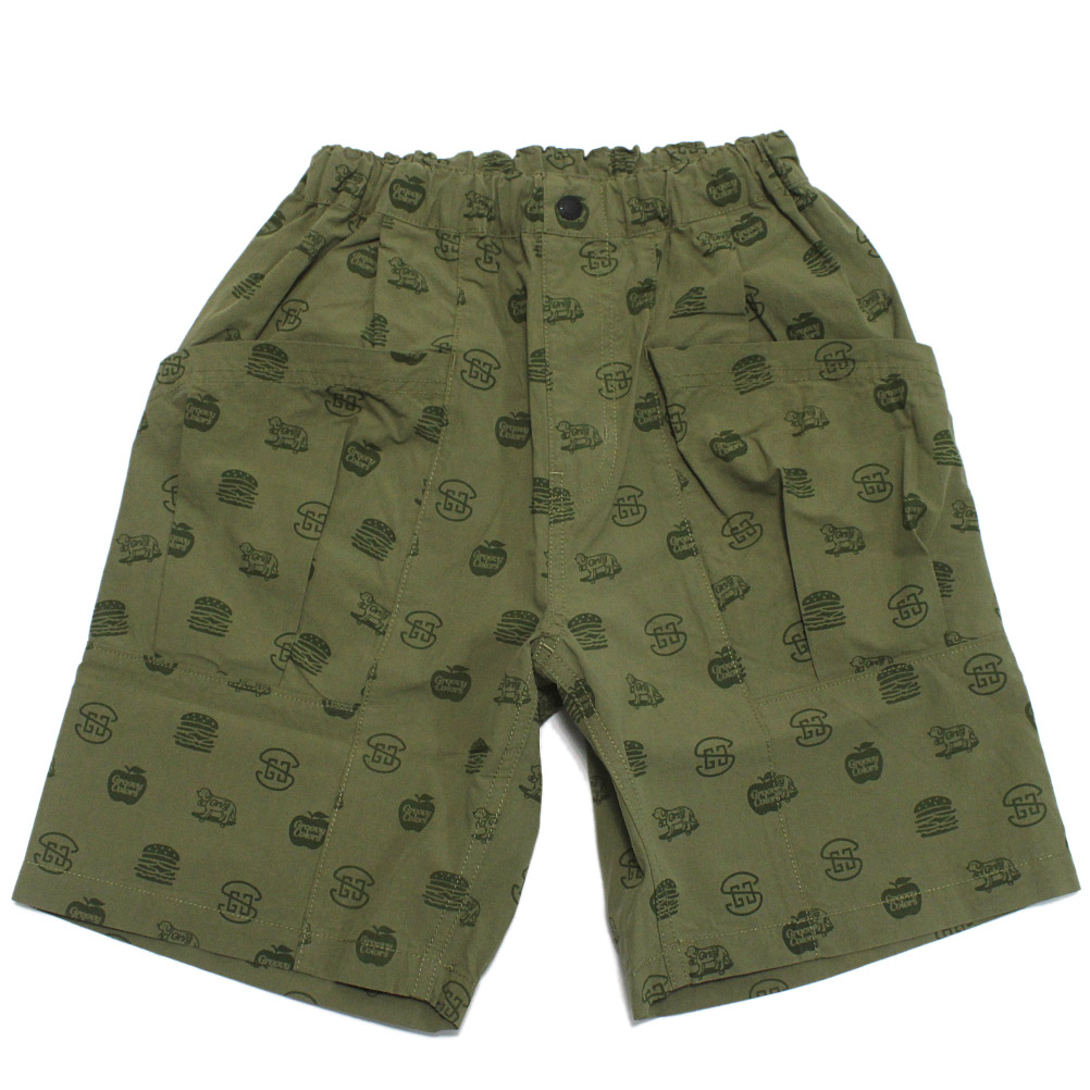 【グルーヴィーカラーズ groovy colors ジュニア 子供服】 GC ソウガラ サイドポケット SPN 9KHカーキ
